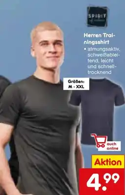 Netto Marken-Discount Herren Trainingsshirt Angebot