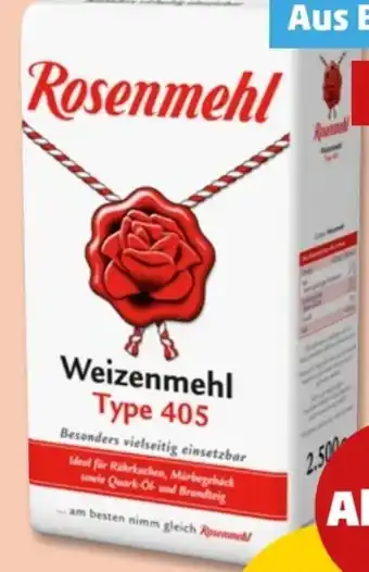 PENNY Rosenmehl Weizenmehl Angebot