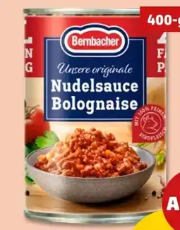 PENNY Bernbacher Nudelsauce Bolognaise Angebot