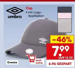 Netto Marken-Discount umbro Herren Cap Angebot