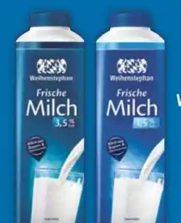 E-Center Weihenstephan Frische Milch Angebot