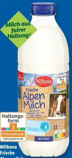 Lidl Milbona Frische Alpenmilch Angebot