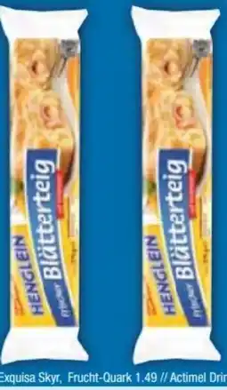 E-Center Henglein Frischer Blätterteig Angebot