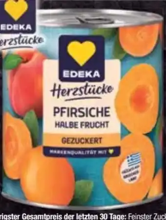 E-Center Edeka Herzstücke Pfirsiche Halbe Frucht Angebot