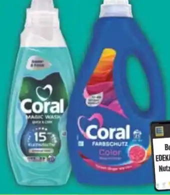 E-Center Coral Waschmittel Angebot