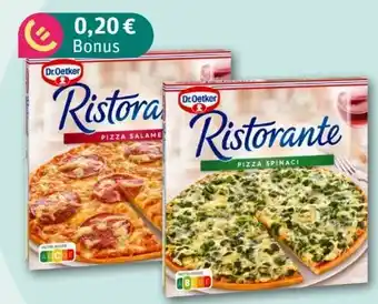 REWE Center Dr. Oetker Ristorante Pizza Salame Angebot