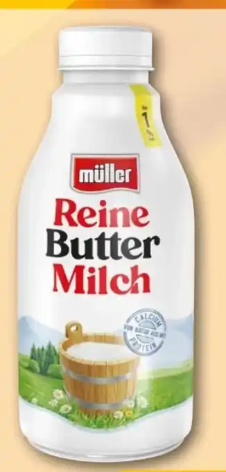 REWE Center Müller Reine Buttermilch Angebot
