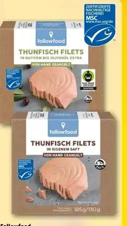 REWE Center Followfood Thunfischfilets Angebot