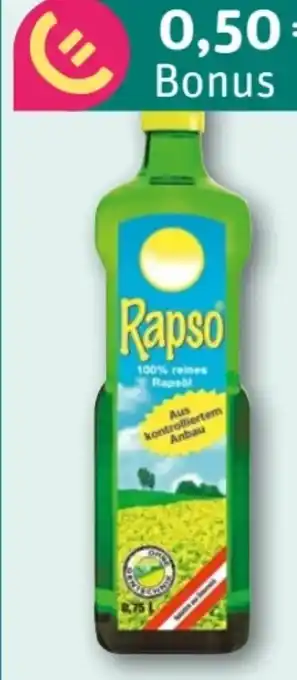 REWE Center Rapso Rapsöl Angebot