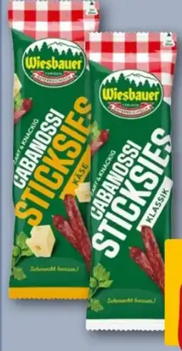 REWE Center Wiesbauer Cabanossi Sticksies Angebot