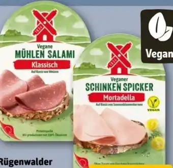 REWE Center Rügenwalder Mühle Vegane Mühlen Salami Klassisch Angebot