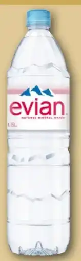 REWE Center Evian Natural Mineral Water Angebot