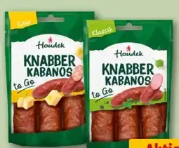 REWE Center Houdek Knabber Kabanos to go Angebot