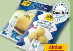 REWE Center Burgis Bayerischer Knödelteig Angebot