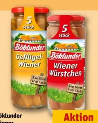 REWE Center Böklunder Wiener Würstchen Angebot