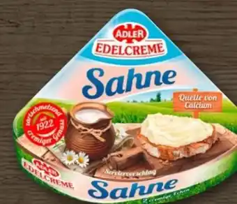 REWE Adler Edelcreme Schmelzkäse Sahne Angebot
