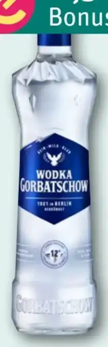 REWE Wodka Gorbatschow Original Angebot