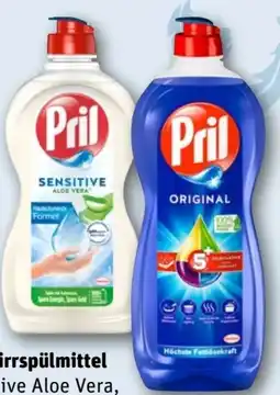 REWE Pril Geschirrspülmittel Sensitive Aloe Vera Angebot