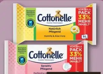 REWE Cottonelle Feuchtes Toilettenpapier Angebot