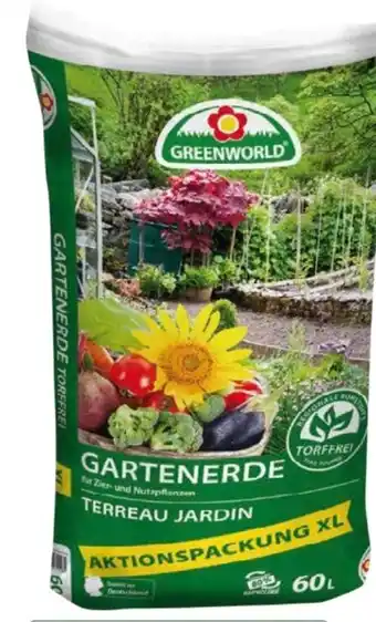 Globus Baumarkt ASB Greenworld Gartenerde Torffreie Angebot