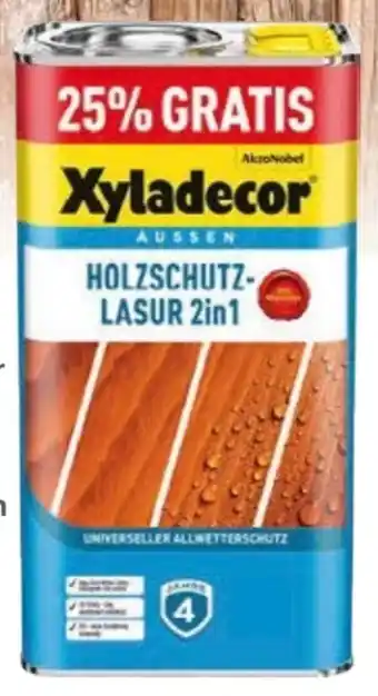 Globus Baumarkt Xyladecor Holzschutzlasur 2in1 Angebot