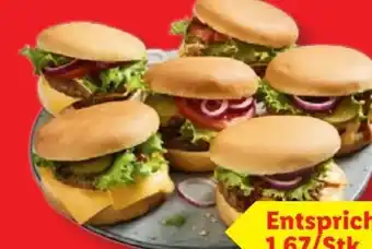 Lidl Double Cheeseburger Angebot
