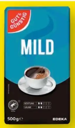 Edeka Gut & Günstig Mild Kaffee Angebot