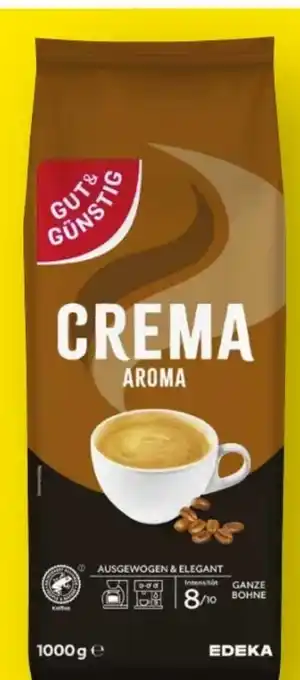 Edeka Gut & Günstig Caffè Crema Aroma Angebot