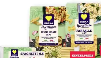 Scheck-in-Center Edeka Herzstücke Teigwaren Angebot