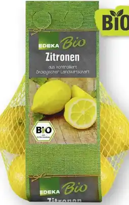 Scheck-in-Center Edeka Bio Zitronen Angebot
