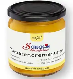 Scheck-in-Center Scheck-in Manufaktur Tomatencremesuppe Angebot