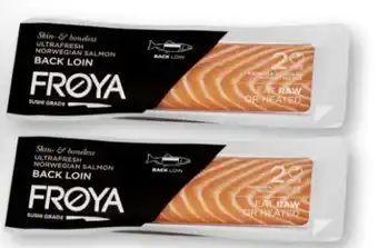 Scheck-in-Center Frøya Salmon Sashimi Lachs-Loins Angebot