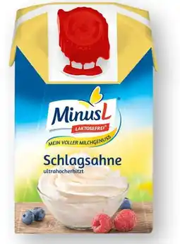 Scheck-in-Center Minus L Laktosefreie H-Schlagsahne Angebot