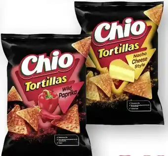 Scheck-in-Center Chio Tortillas Nacho Cheese Style Angebot