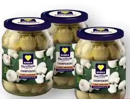 Scheck-in-Center Edeka Herzstücke Champignons Angebot