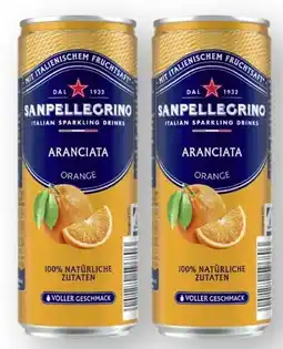 Scheck-in-Center San Pellegrino Aranciata Angebot