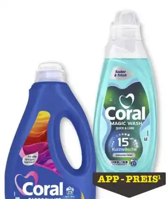 Scheck-in-Center Coral Waschmittel Angebot