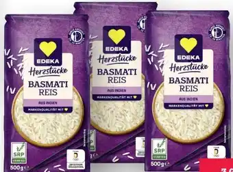 Scheck-in-Center Edeka Herzstücke Basmati Reis Angebot