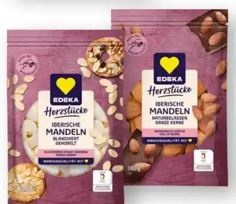 Scheck-in-Center Edeka Herzstücke Iberische Mandeln Angebot