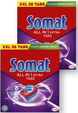 Scheck-in-Center Somat Spülmaschinen-Tabs XXL Angebot