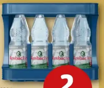 REWE Center Rosbacher Mineralwasser Angebot