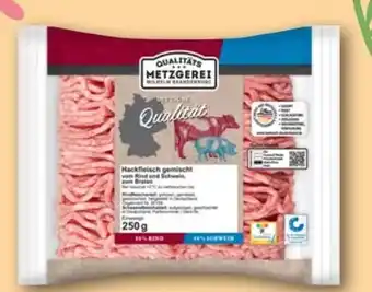 REWE Metzgerei Wilhelm Brandenburg Hackfleisch gemischt Angebot