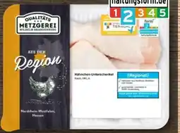 REWE Center Metzgerei Wilhelm Brandenburg Hähnchen Unterschenkel Angebot
