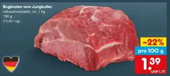 Netto Marken-Discount Bugbraten vom Jungbullen Angebot