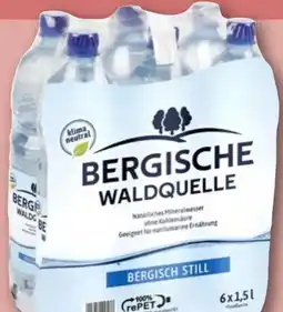 REWE Bergische Waldquelle Mineralwasser Angebot
