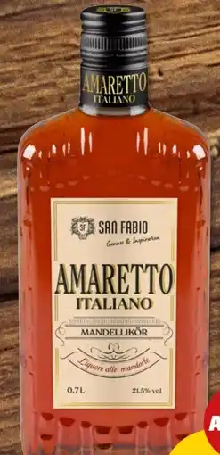 PENNY San Fabio Mandellikör Amaretto Italiano Angebot