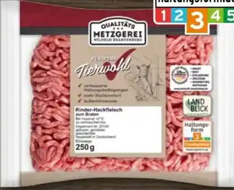 REWE Metzgerei Wilhelm Brandenburg Rinder-Hackfleisch Angebot