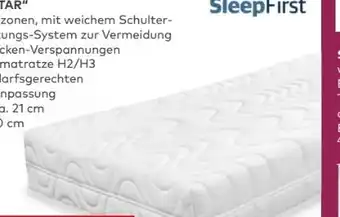 porta Sleep First KALTSCHAUMMATRATZE DUO STAR Angebot