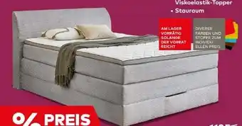 porta Quartier Möbel Boxspringbett Luke Angebot