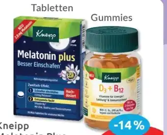 Budni Kneipp Melatonin Plus Tabletten Angebot